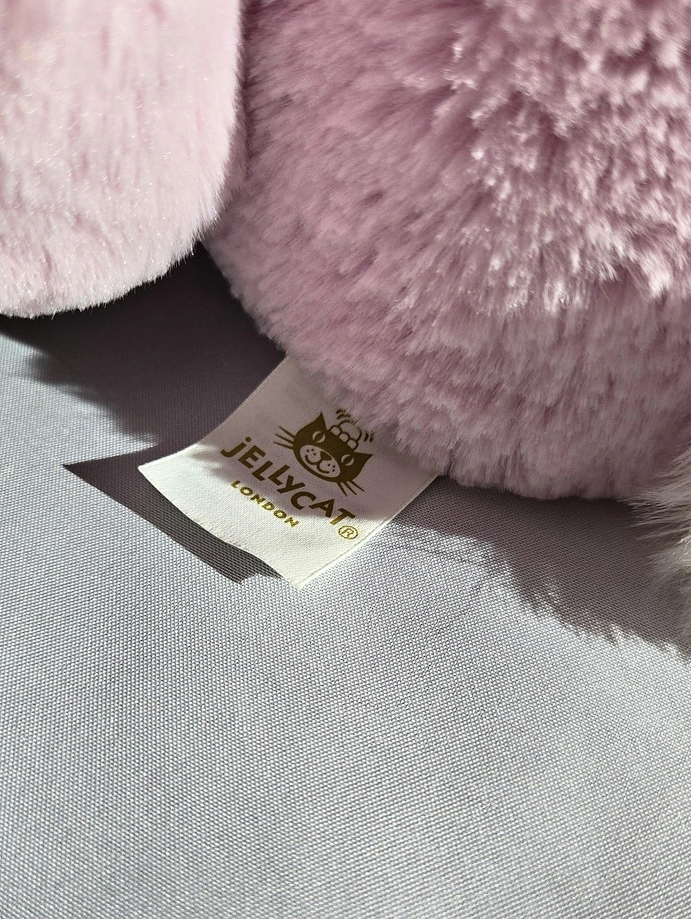Jellycat Thistlepop Blossom Luxe Bunny Pink Purple Floral Bunny NWT - Picture 7 of 11